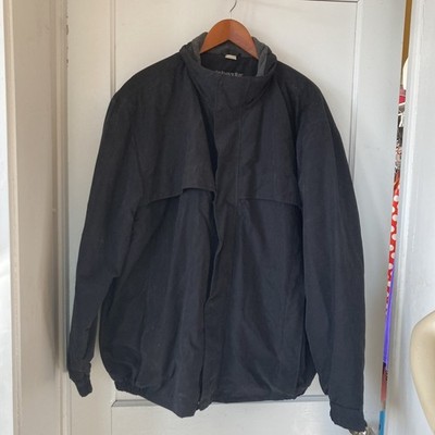 Vintage St Johns Bay Mens Size XL Tall Black Jacket Coat