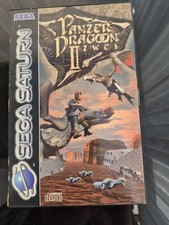 Panzer Dragoon 2 Sega Saturn PAL, With Original Box And Manual