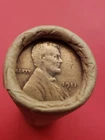 1911-S LINCOLN WHEAT CENT 1924-S LINCOLN WHEAT PENNY COIN ROLL ENDERS BANKROLLED