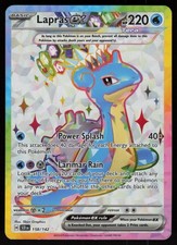 Lapras ex 158/142 Ultra Rare Stellar Crown Pokemon - QTY
