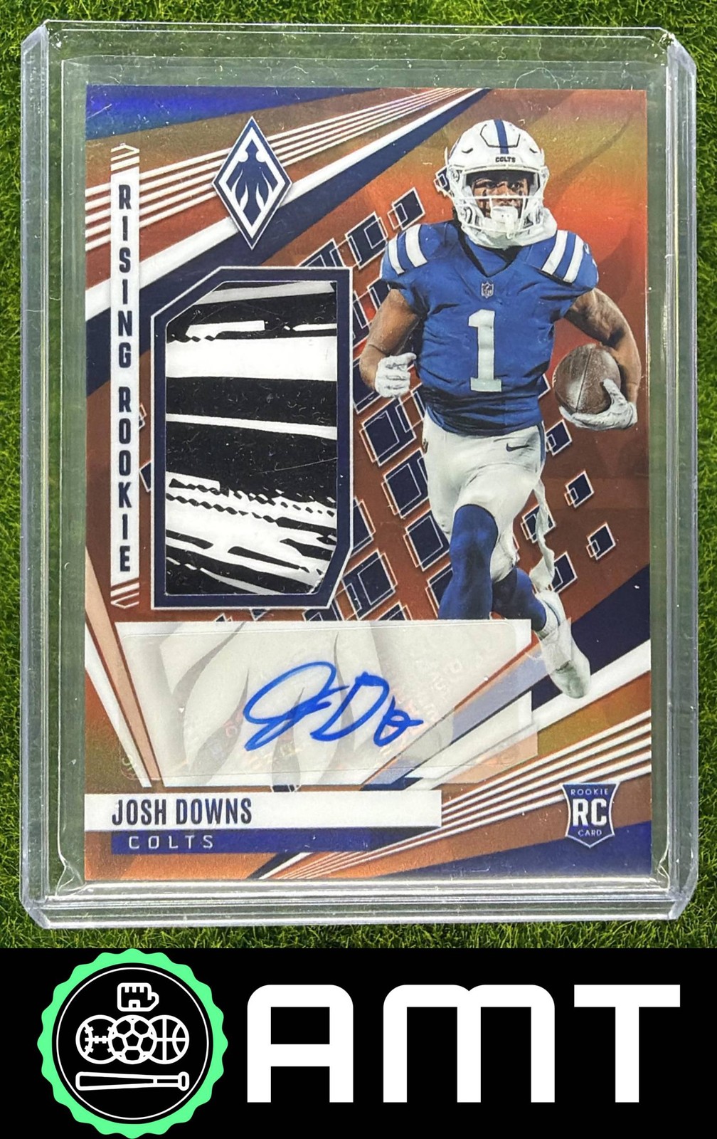 Josh Downs Panini Phoenix Rising Rookie Material Signatures #RMSJDO Base