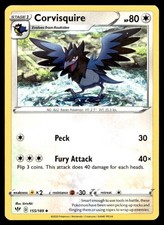 Corvisquire #155 Prices | Pokemon Darkness Ablaze | Pokemon Cards