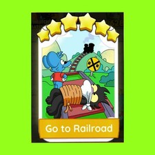 1 x Go to Railroad (       ) - Set 17 - Mono_...