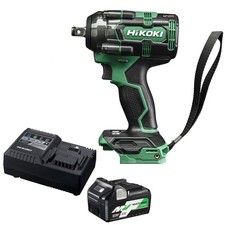 Hikoki WR18DHW2Z 18V Brushless Impact Wrench 1 x 2.5Ah/5Ah Battery & Charger