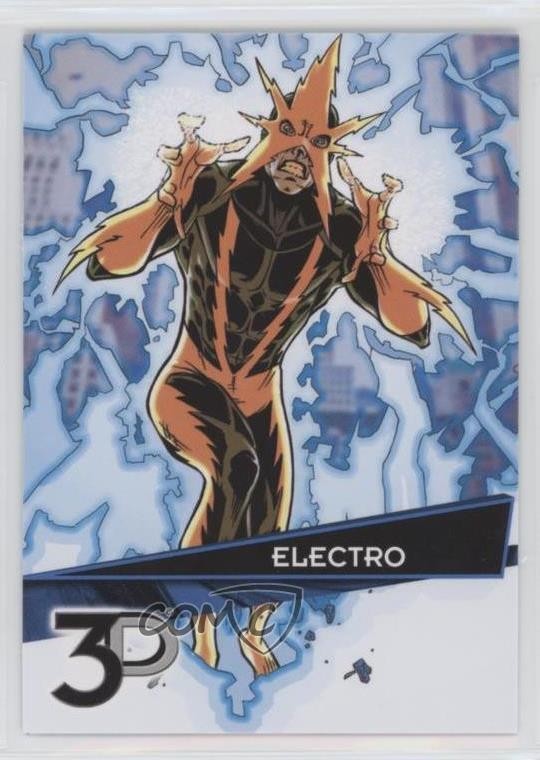 2015 Upper Deck Marvel 3D Electro #60 2f4