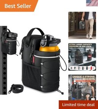 Magnetic Gym Bag, Super Strong Magnetic Gym Water Bottle Bag with 4KG Weight ...