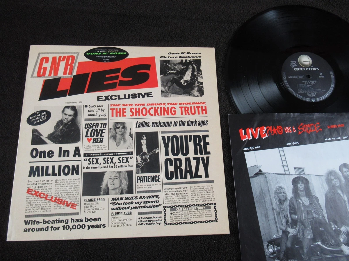 Guns N 'Roses First Pressing Vinyl Records for sale - eBay