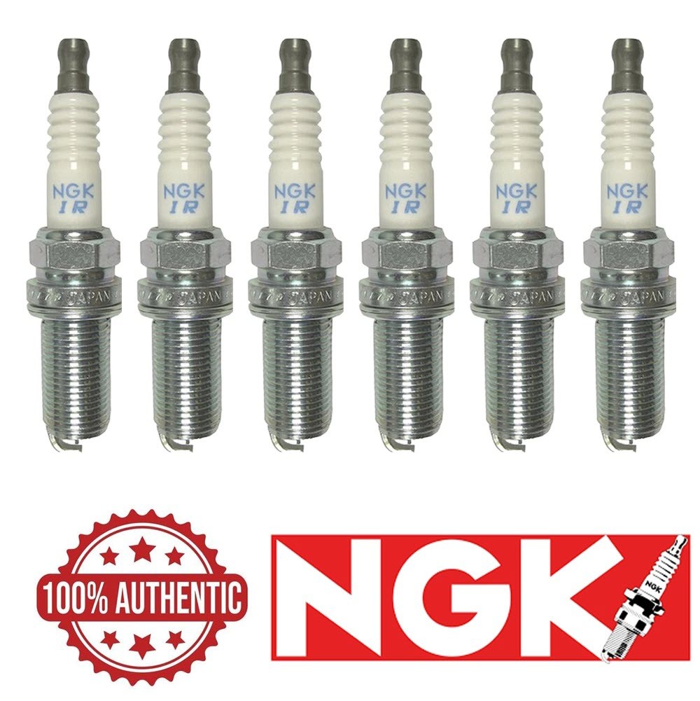 6-PC NGK Laser Iridium Spark Plug Set for Hyundai-Kia V6 ILFR5B11 #1637