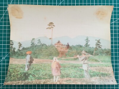 FF600 Fotoalbum farbig Original Japan Japan um 1880 - 26x20 cm