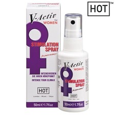 HOT V-Activ Woman Stimulation Spray Power Mind Body Stimulates Mind Body