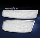 2009-2011 CHEVY AVEO5 HATCHBACK UPPER+BUMPER STAINLESS STEEL MESH GRILLE CHROME