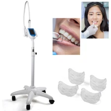 Mobile Dental Teeth Whitening Machine Cold LED Light Lamp Bleach Accelerator FDA
