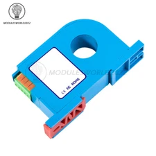 AC Current sensor Transmitter Single-phase DC24V Output 4-20ma 0-30A/50A/100A
