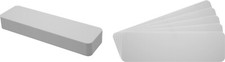  30 CD Disc Jewel Case Shelf Divider Cards - 2" x 6-3/4" - White Standard 30mil