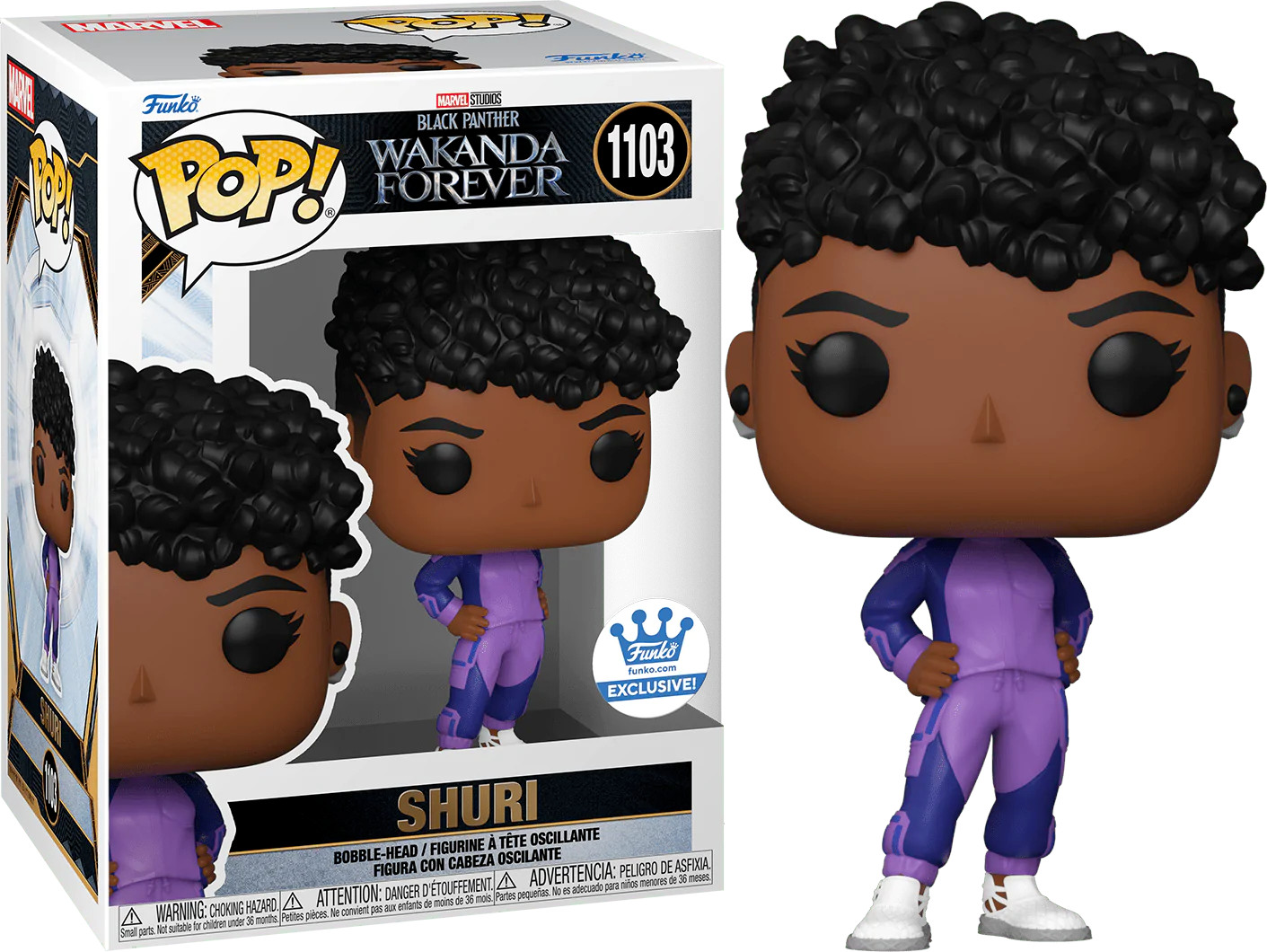 En Oferta Funko Pop! Marvel Studios Black Panther Wakanda Forever – Shuri 1103 Exclusive!