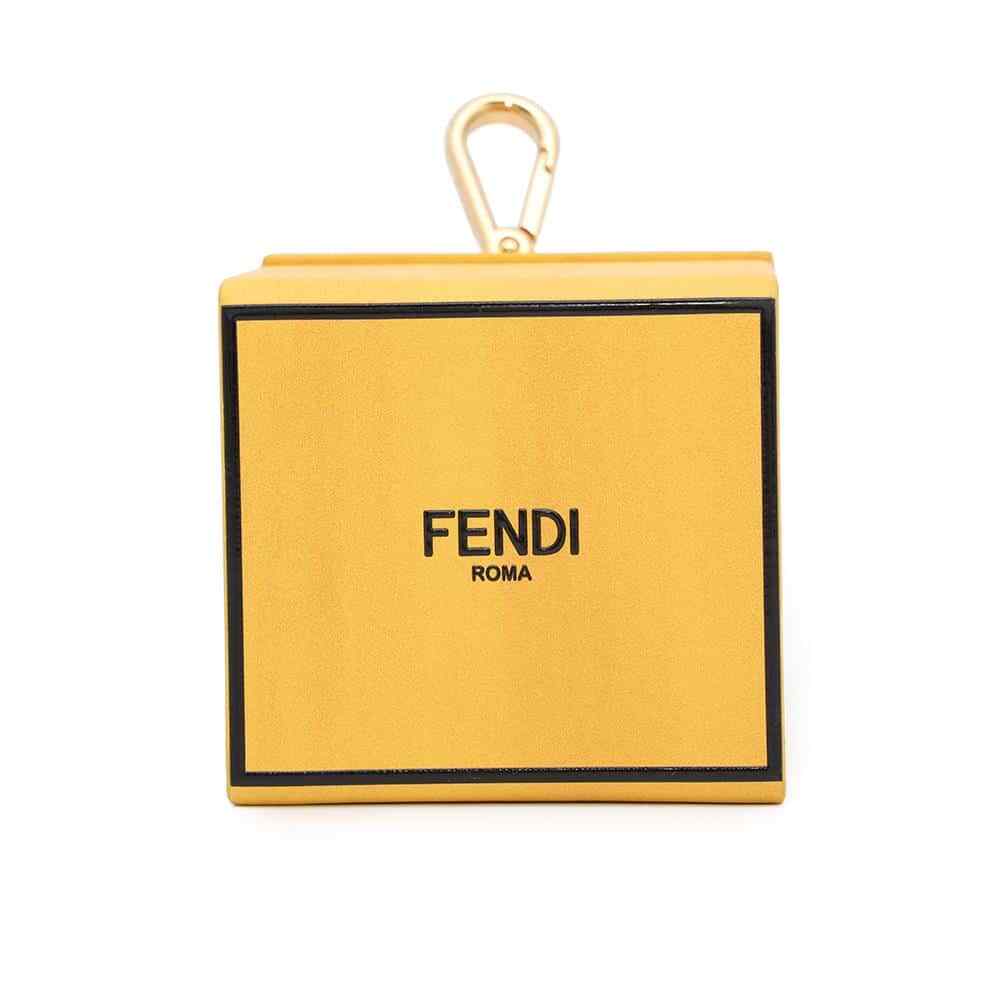 FENDI キーポーチ FENDI Key Holder Mini Box Leather Yellow 7AR894 | eBay