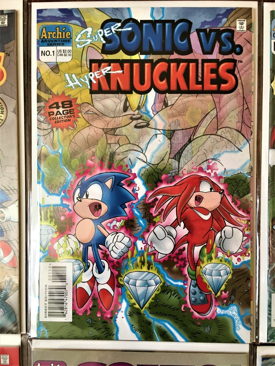 Lot 344: 8 SONIC THE HEDGEHOG SPECIAL COMIC BOOKS Complete