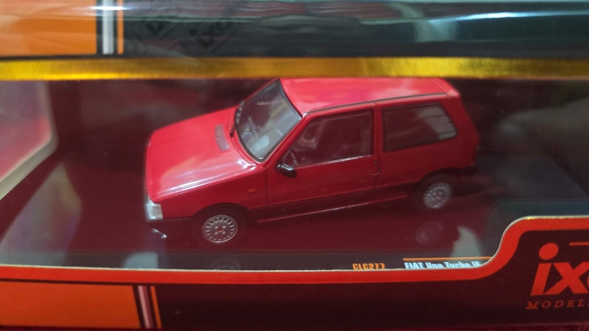 Fiat Uno Turbo MKI 1984 Rosso 1:43 IXO CLC277 NUOVA SIGILLATA