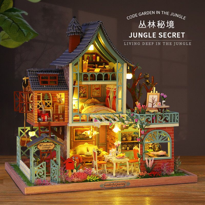 Make Your Own Dollhouse Miniatures Diy Miniature Modern Party Sale