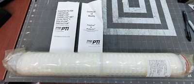 0.6 Micron Pleated Membrane Cartridge 23 ½  X 2.3  O.D. PTI Technologies [B7TP]