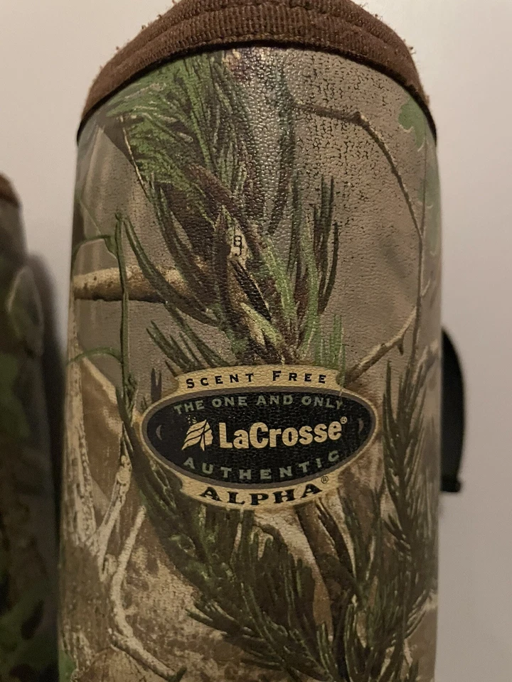 Men's LaCrosse Sport 18” RT APG HD 200046 Hunting Boots Size 14 Real Tree Camo - Image 3 of 4
