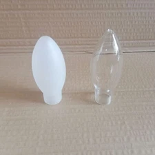 1/4/8pcs Pack clear frost G9 glass shade replacement 20mm 2cm opening G9 Cover