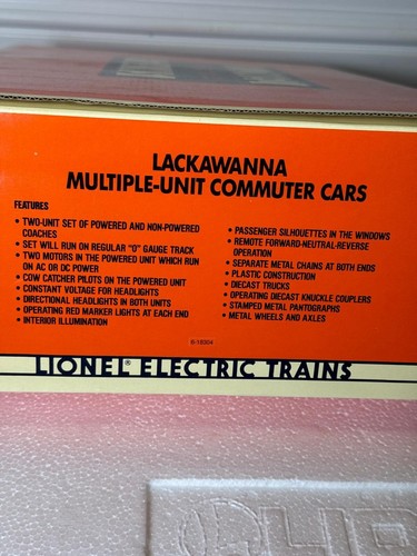 Lionel #6-18304 Lackawanna auto pendolari a più unità - Foto 3 di 5