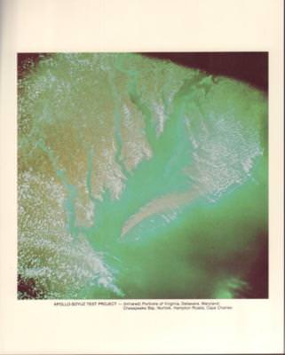 APOLLO-SOYUZ TEST PROJECT INFRARED VIRGINIA DELAWARE MARYLAND CAPE VG CONDITION