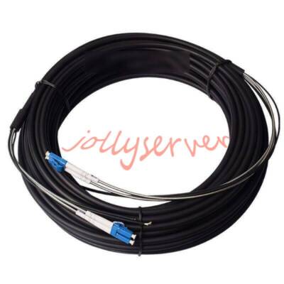 10M Outdoor Field Fiber Patch Cord LC to LC LC-LC SM 9/125 Duplex