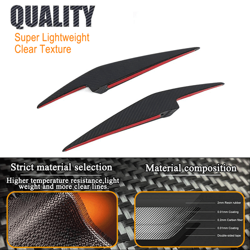 Carbon Front Flossen Flaps Splitter Canards Passt für Ferrari 458 Speciale 14-15 - Bild 7 von 11