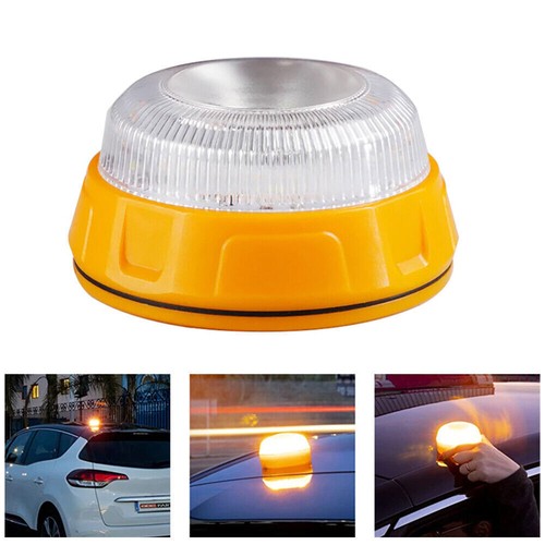 Luce LED a tutto tondo luce lampeggiante magnete auto camion auto a batteria 2024 - Foto 2 di 13