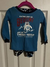 Boys 18m Carters Pajama Set Blue Yeti