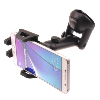 Dash Car Mount Windshield Holder Telescopic Cradle Swivel Dock for Cell Phones