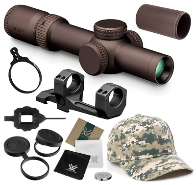 Vortex Optics Razor HD Gen III 1-10x24 EBR-9 Riflescope w/ Rings and Cantilever