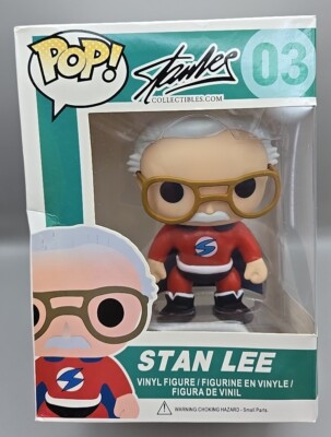 Figurine Pop Stan Lee #3 pas cher : Stan Lee en Super-Héro
