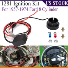 For Ford V8 Pertronix 1281 Ignition Points-to-Electronic Conversion Kit Ignitor☆