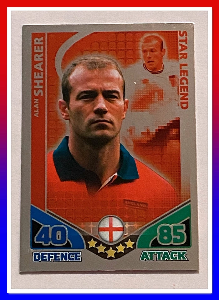 2010 Topps Match Attax England International Legends - Star Legends - Image 3 of 4