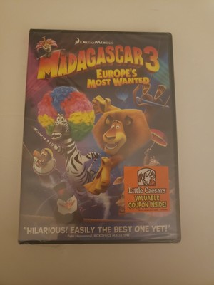 NEW! SEALED Madagascar 3: Europe s Most Wanted (DVD, 2012) Dreamworks