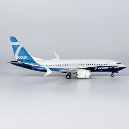 Ng Model Boeing 737-MAX7 House Color N7202U 1:200 Modellflugzeug-image