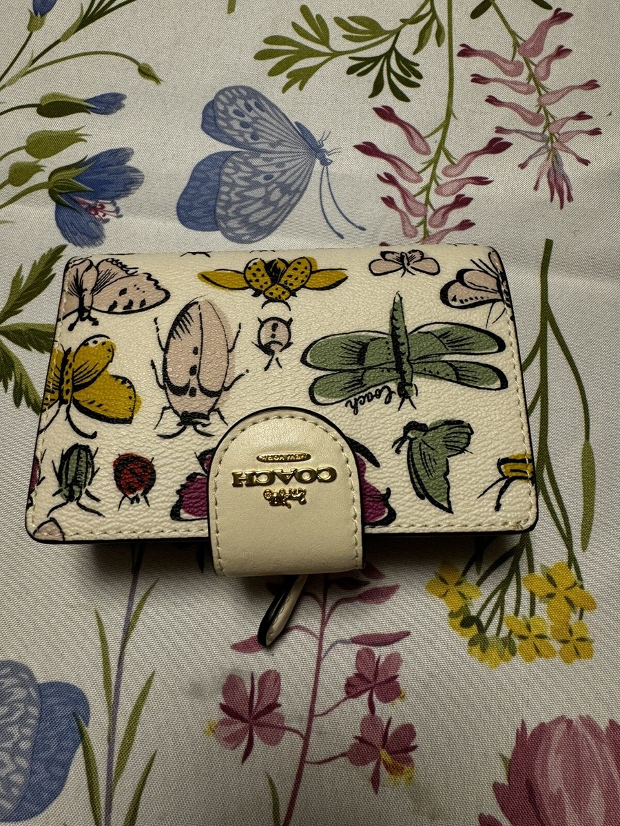 COACH Medium Corner Zip Wallet With Creature Print CR936