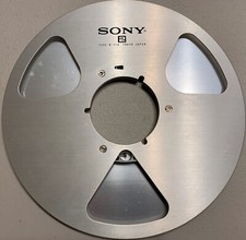 Sony 10" Empty Metal Reel, Classic 3 Window Silver, New Box  Bag SALE 