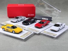 DMH 1:64 1984 Testarossa Racing Sports Classic Model Diecast Resin Car