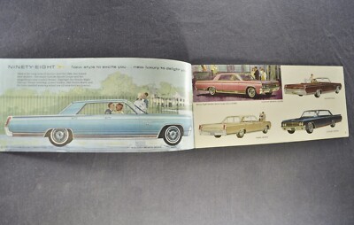 1963 Oldsmobile Small Brochure 98 Super 88 Dynamic Starfire F-85
