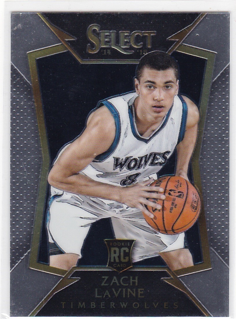 2014-15 Panini Select Zach LaVine Rookie #84 Minnesota Timberwolves