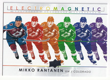 2021-22 Upper Deck Hockey Electromagnetic Mikko Rantanen Avalanche #EM-3 🔥📈🔥