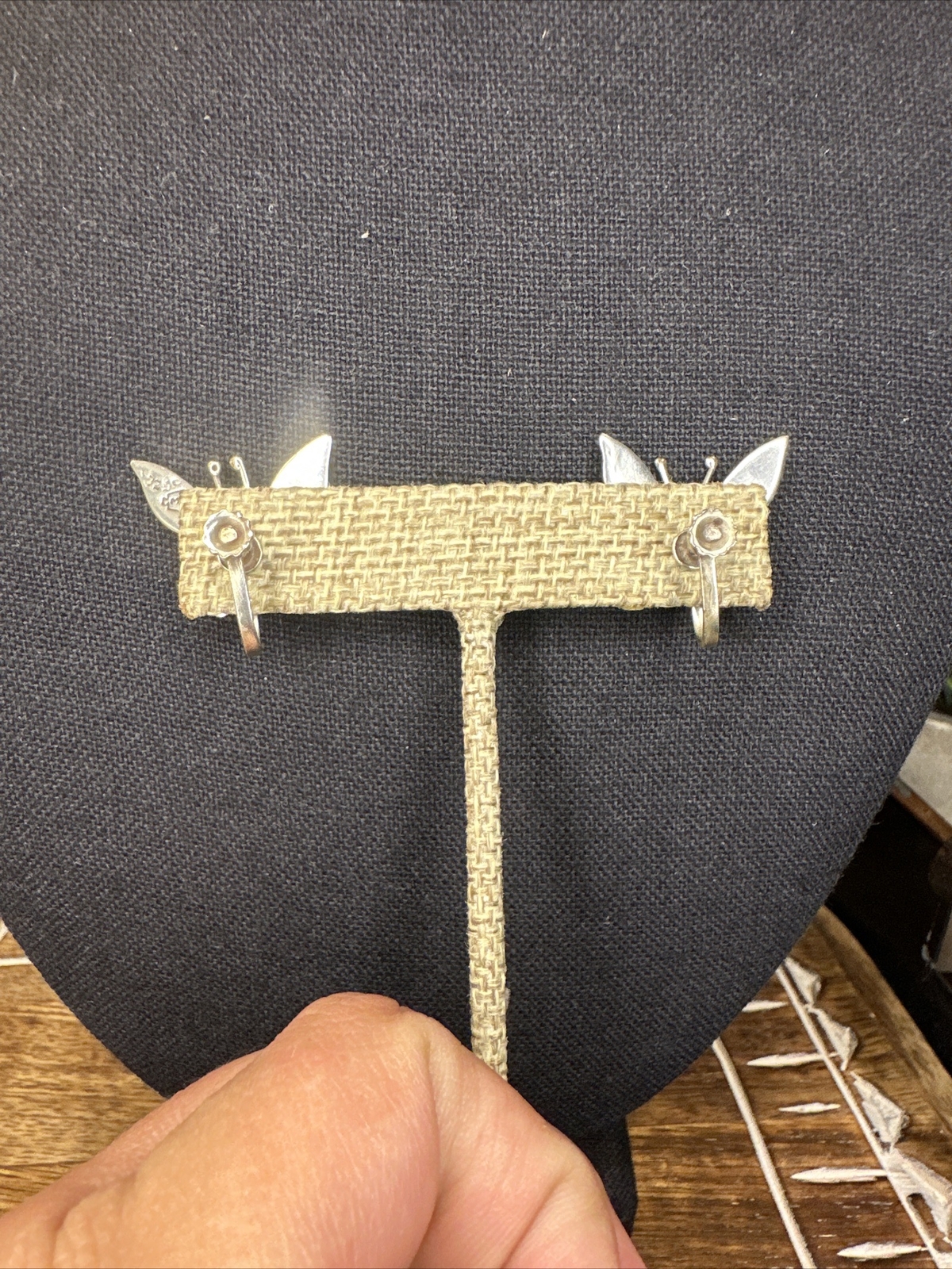 Sterling Silver ALPACA Mexico Abalone Shell Butte… - image 9