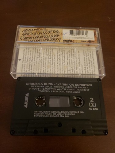 Brooks & Dunn - Waitin' on Sundown - Cassette Tape - Picture 2 of 2