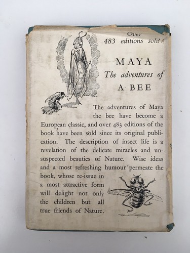 Maya The Adventures Of Bee Waldemar Bonsels 1946 Hardback - Picture 2 of 6