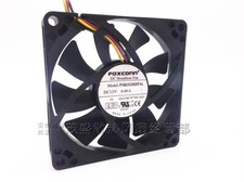 Foxconn PV801512MSPF 0A DC12V 0.40A 3-Wire Cooling Fan