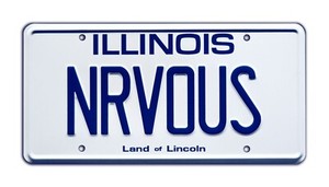 Ferris Bueller's Day Off | Ferrari | NRVOUS | STAMPED Replica Prop License Plate